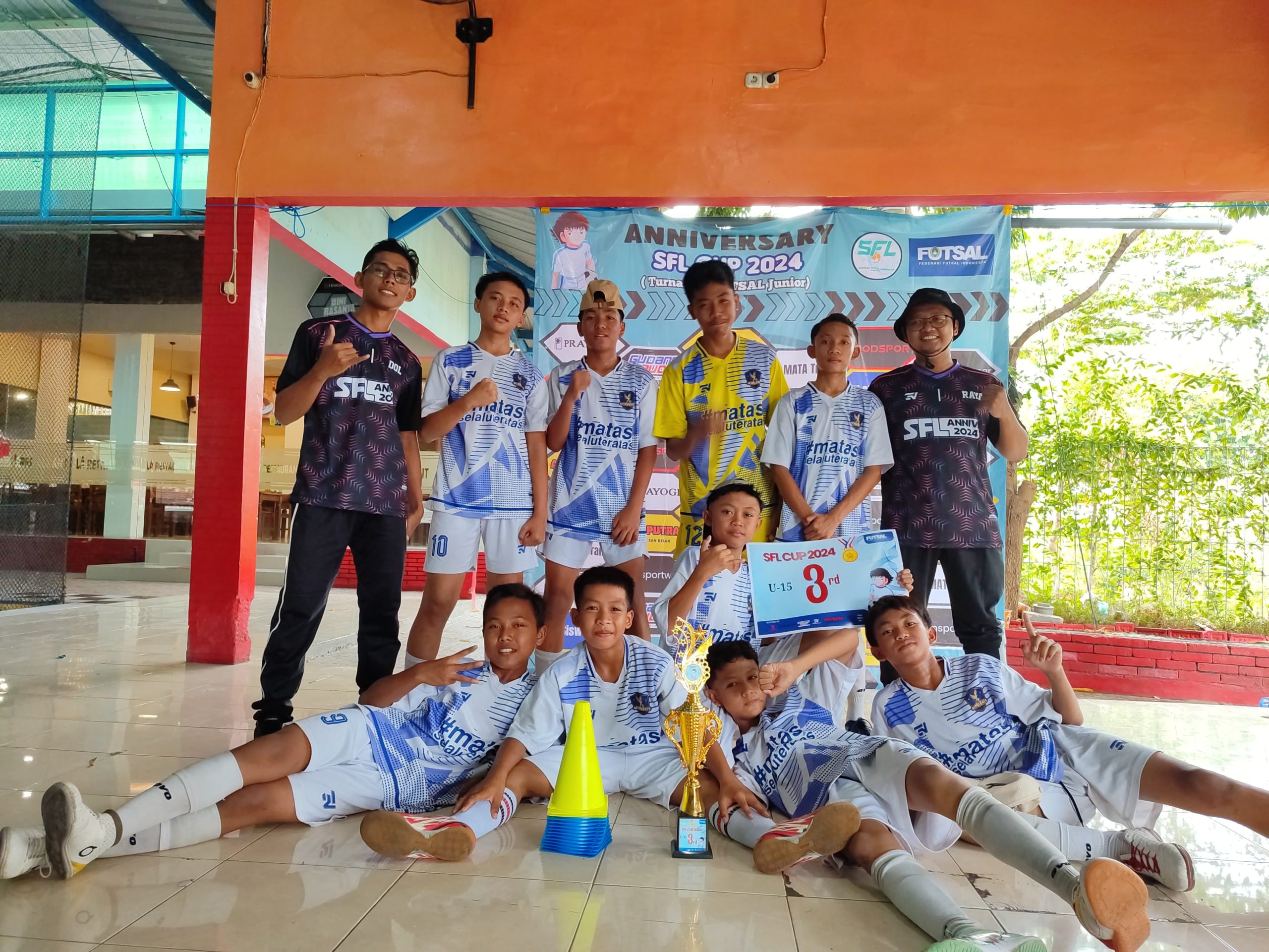 Juara 3 Futsal U-15 SFL Cup 2024