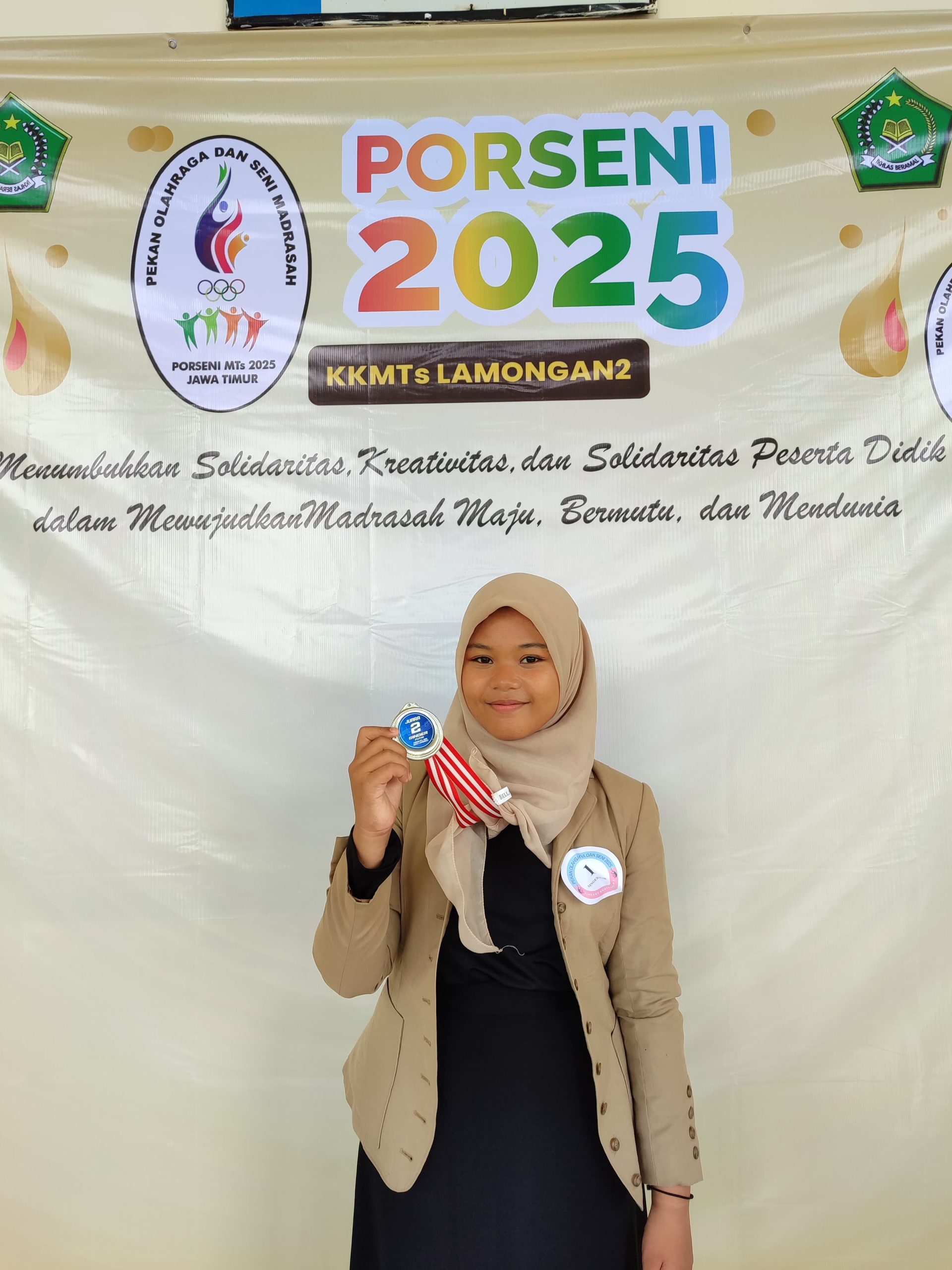 JUARA 2 SINGER Pi PORSENI KKMTS LAMONGAN 2 TAHUN 2025