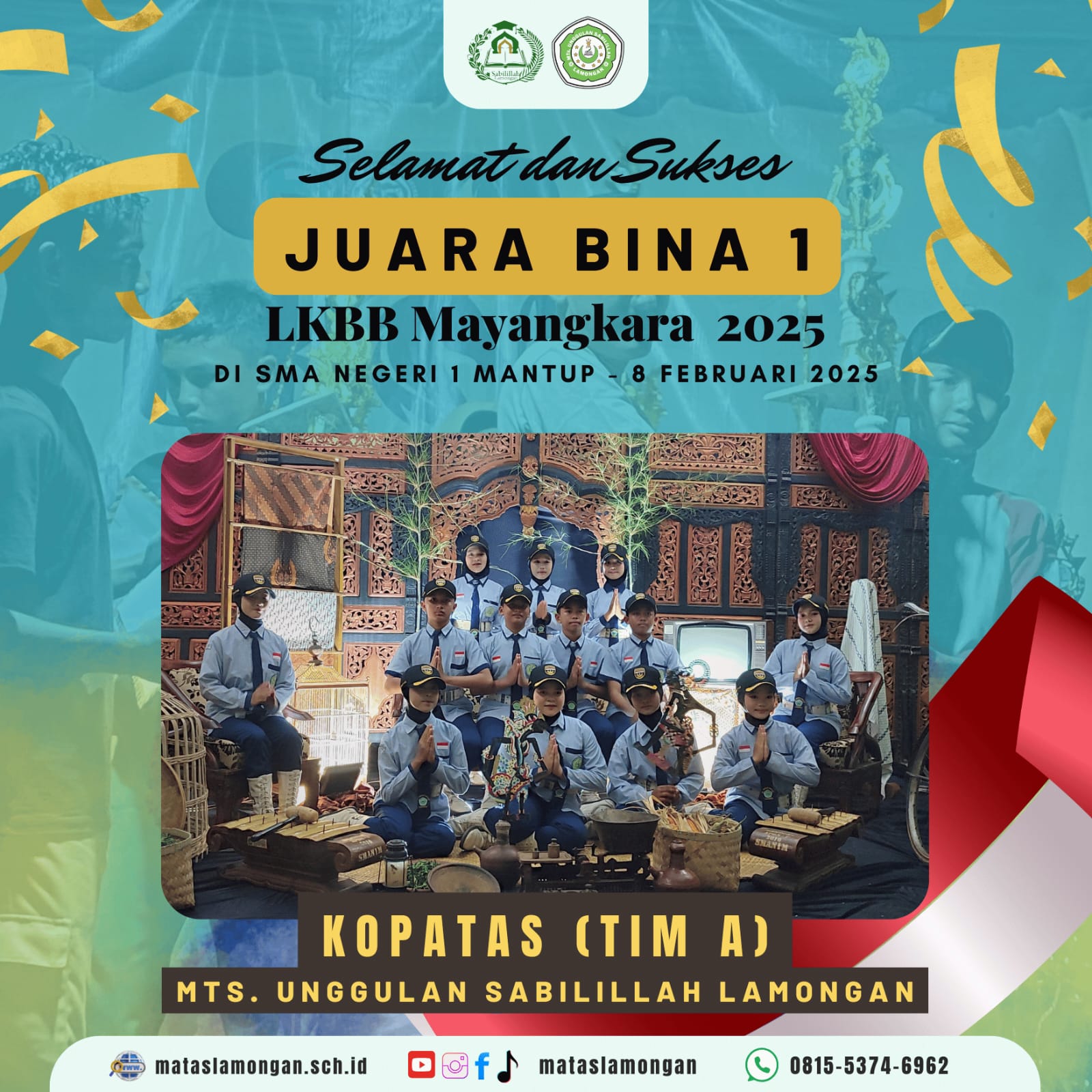 Juara Bina 1 LKBB Mayangkara 2025