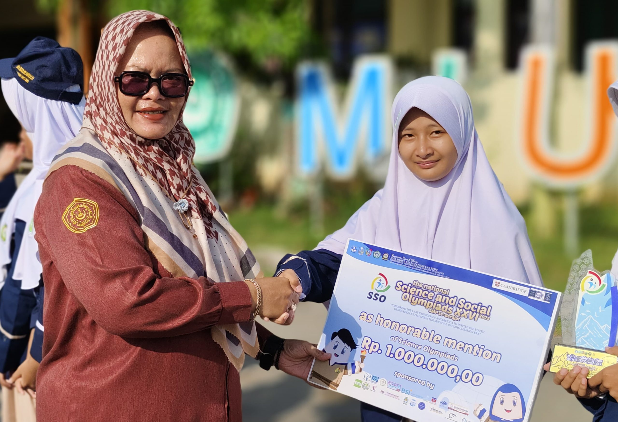 Honorable Mention of Science Olympiads tingkat Nasional SSO 2025